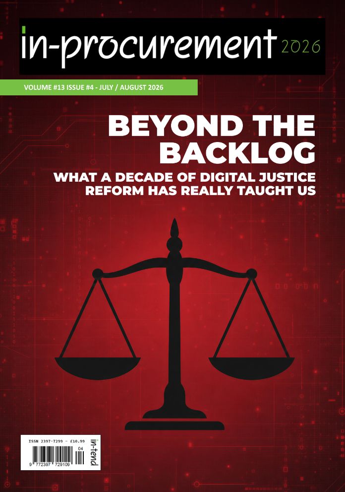 Front cover of our In-procurement magazine
